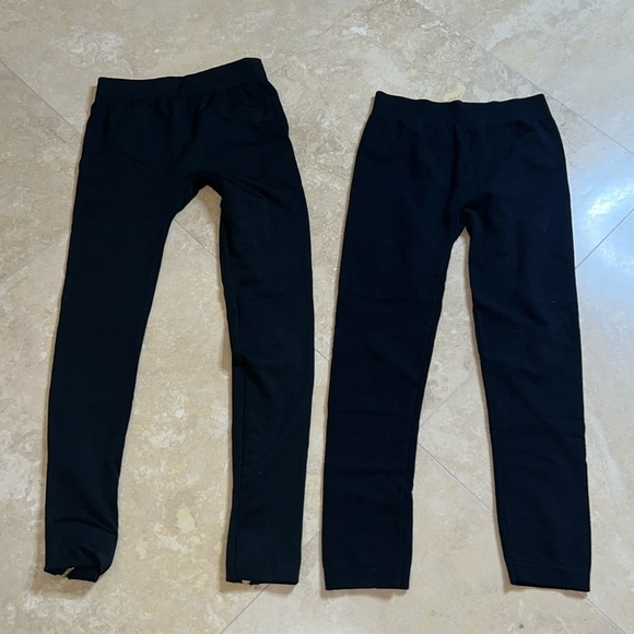 Pants - 💕Two thick lined leggings💕